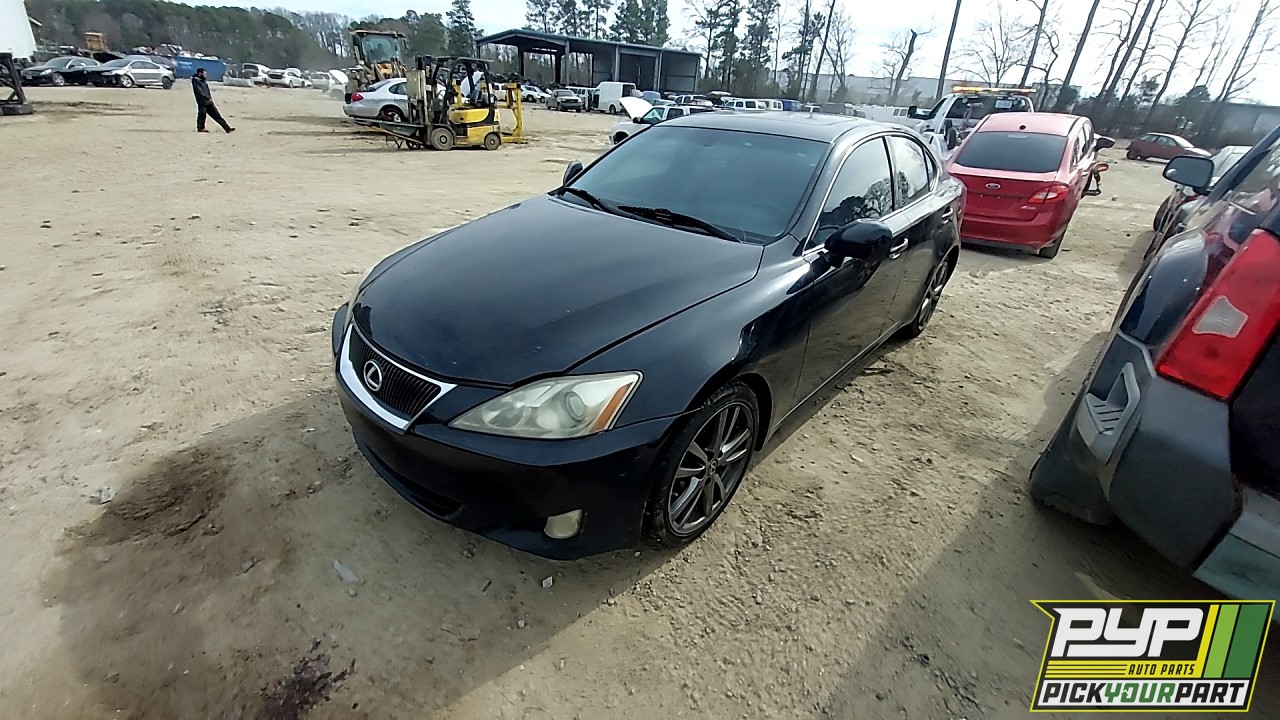 2008 LEXUS IS 250 available for parts