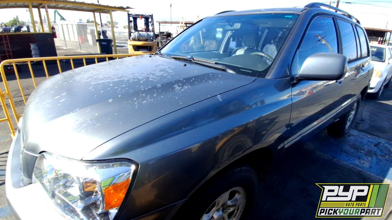 2005 TOYOTA HIGHLANDER partes disponibles