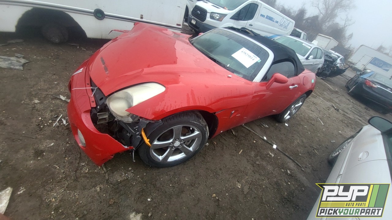2007 PONTIAC SOLSTICE partes disponibles