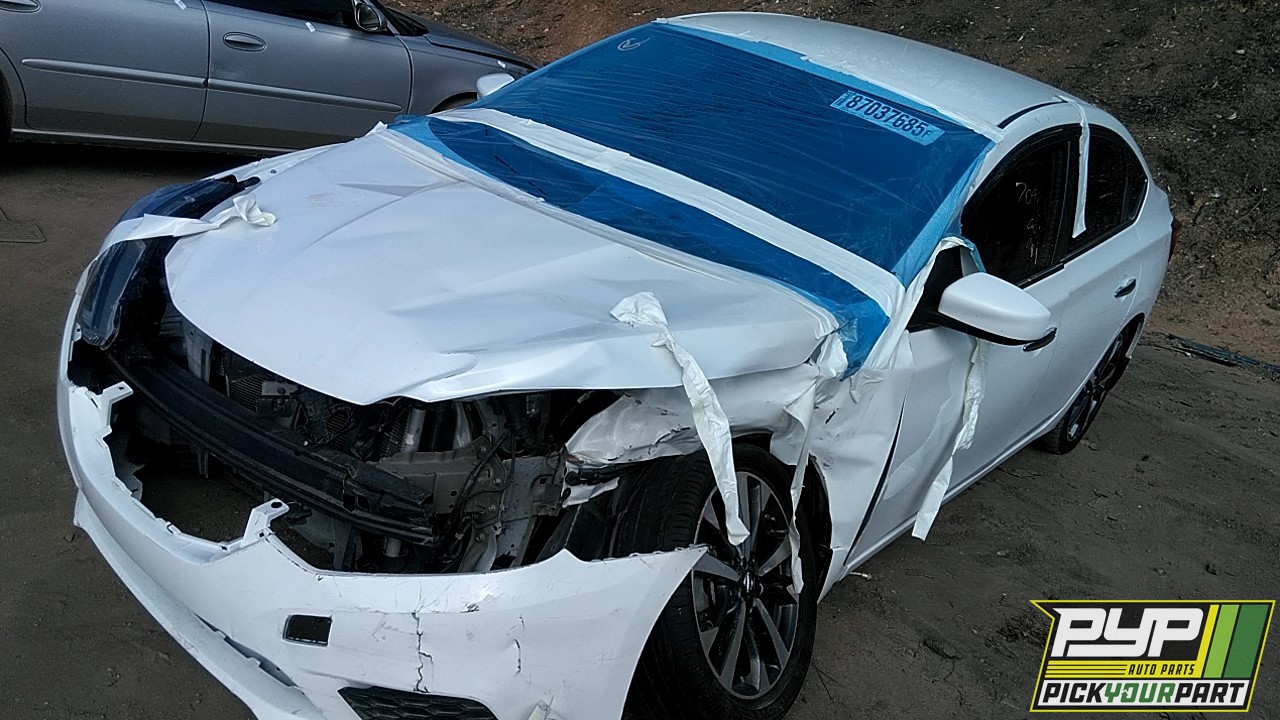 2017 NISSAN SENTRA partes disponibles