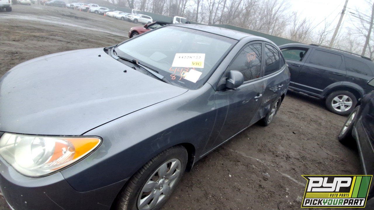 2009 HYUNDAI ELANTRA partes disponibles