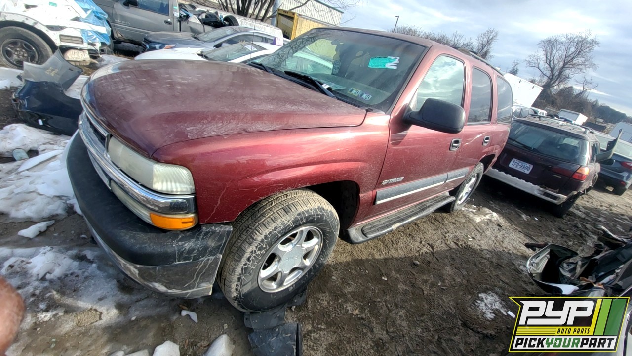 2001 CHEVROLET TAHOE available for parts