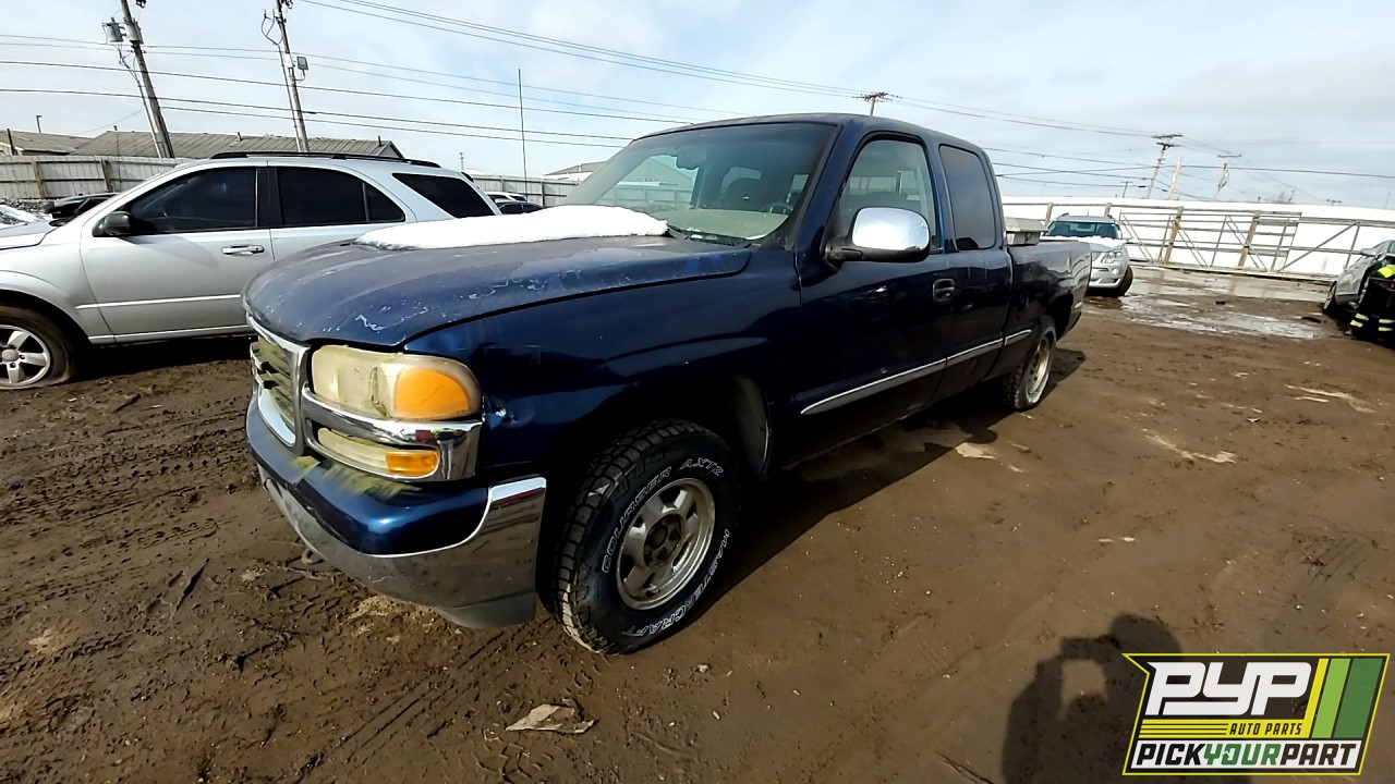 2002 GMC SIERRA 1500 available for parts