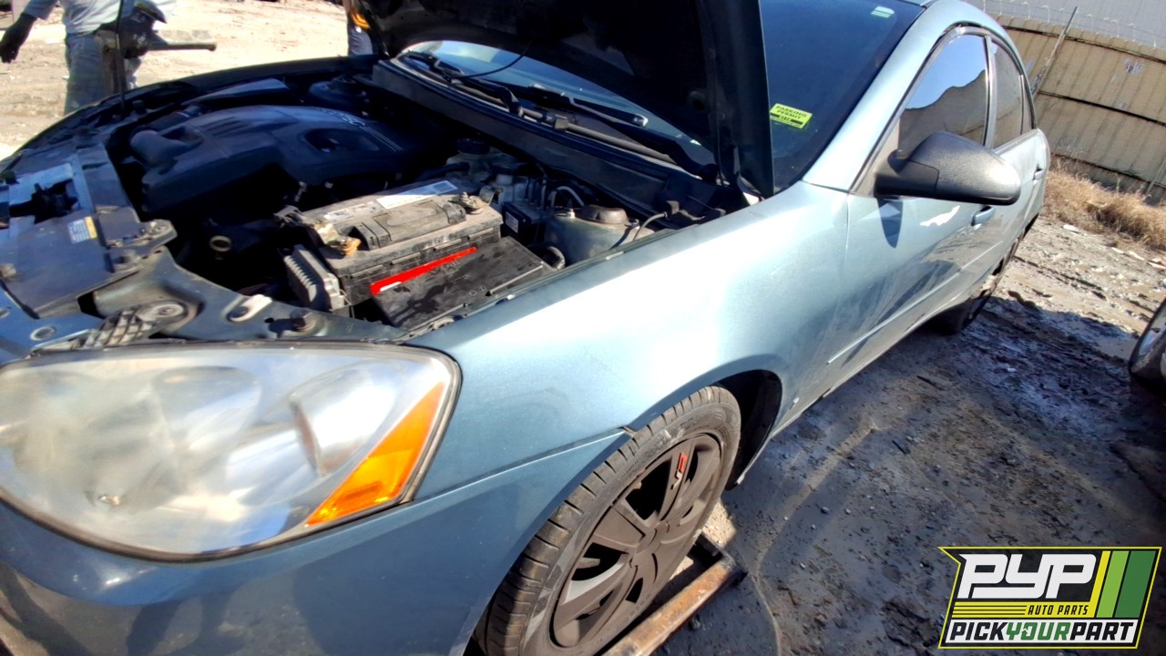 2009 PONTIAC G6 partes disponibles