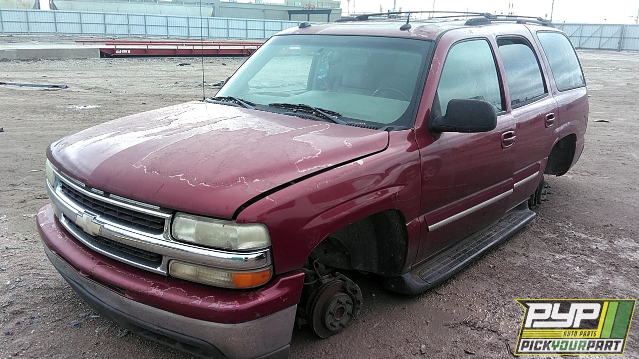 2004 CHEVROLET TAHOE partes disponibles