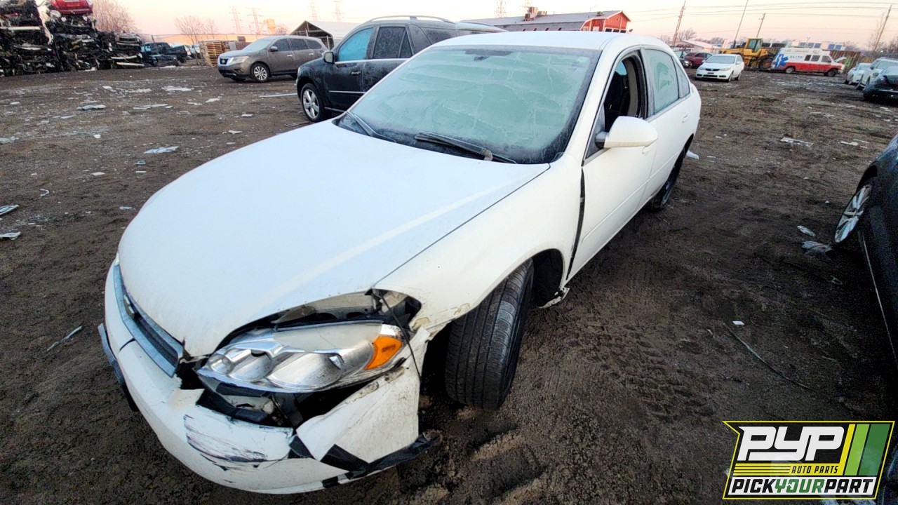 2007 CHEVROLET IMPALA partes disponibles