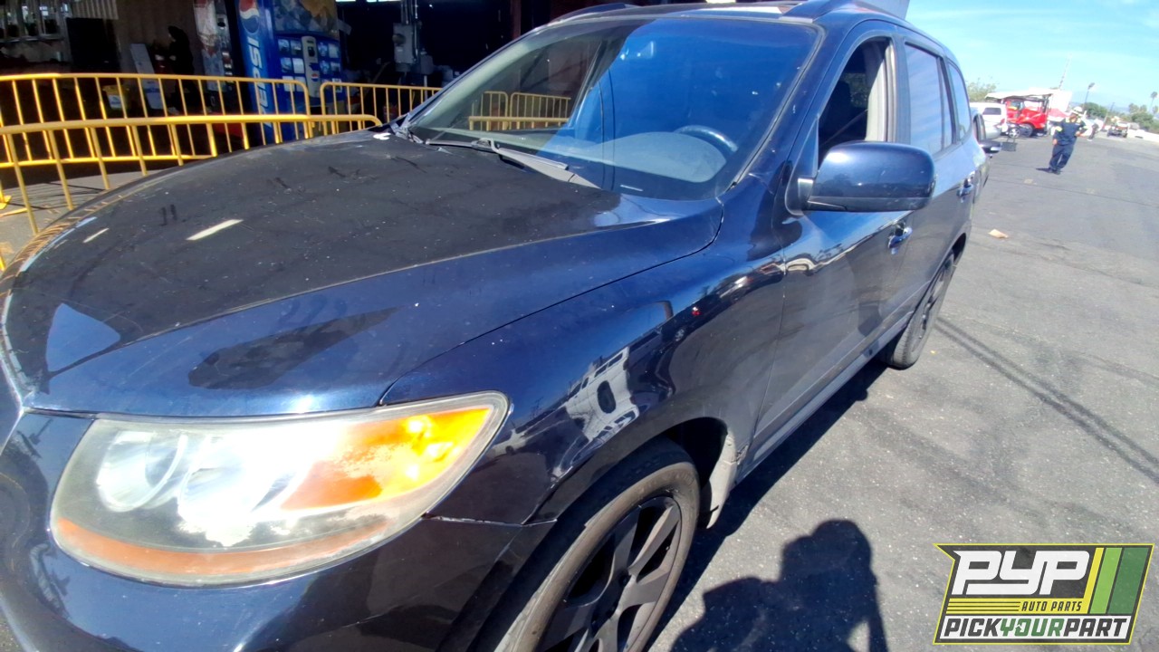 2007 HYUNDAI SANTA FE partes disponibles
