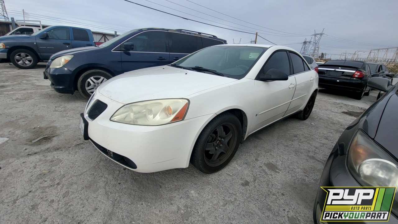 2007 PONTIAC G6 available for parts