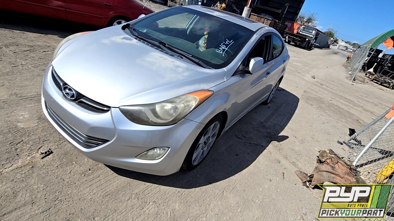2011 HYUNDAI ELANTRA partes disponibles