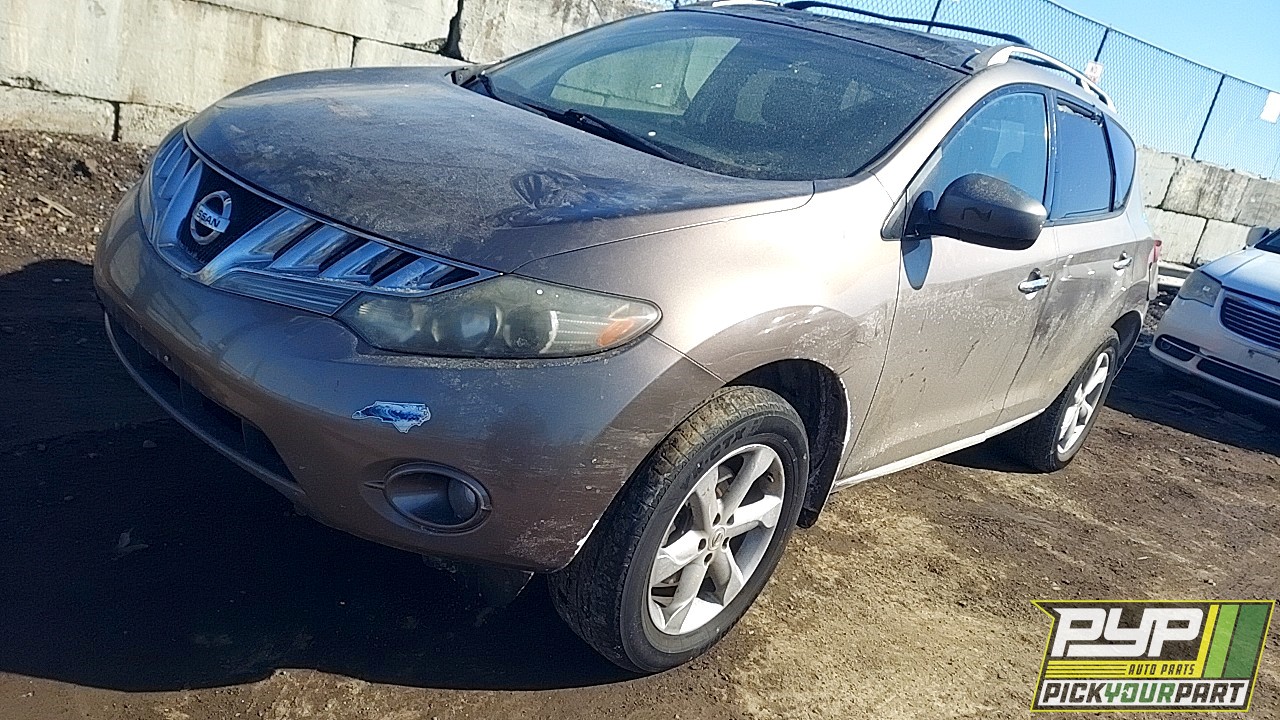2009 NISSAN MURANO partes disponibles