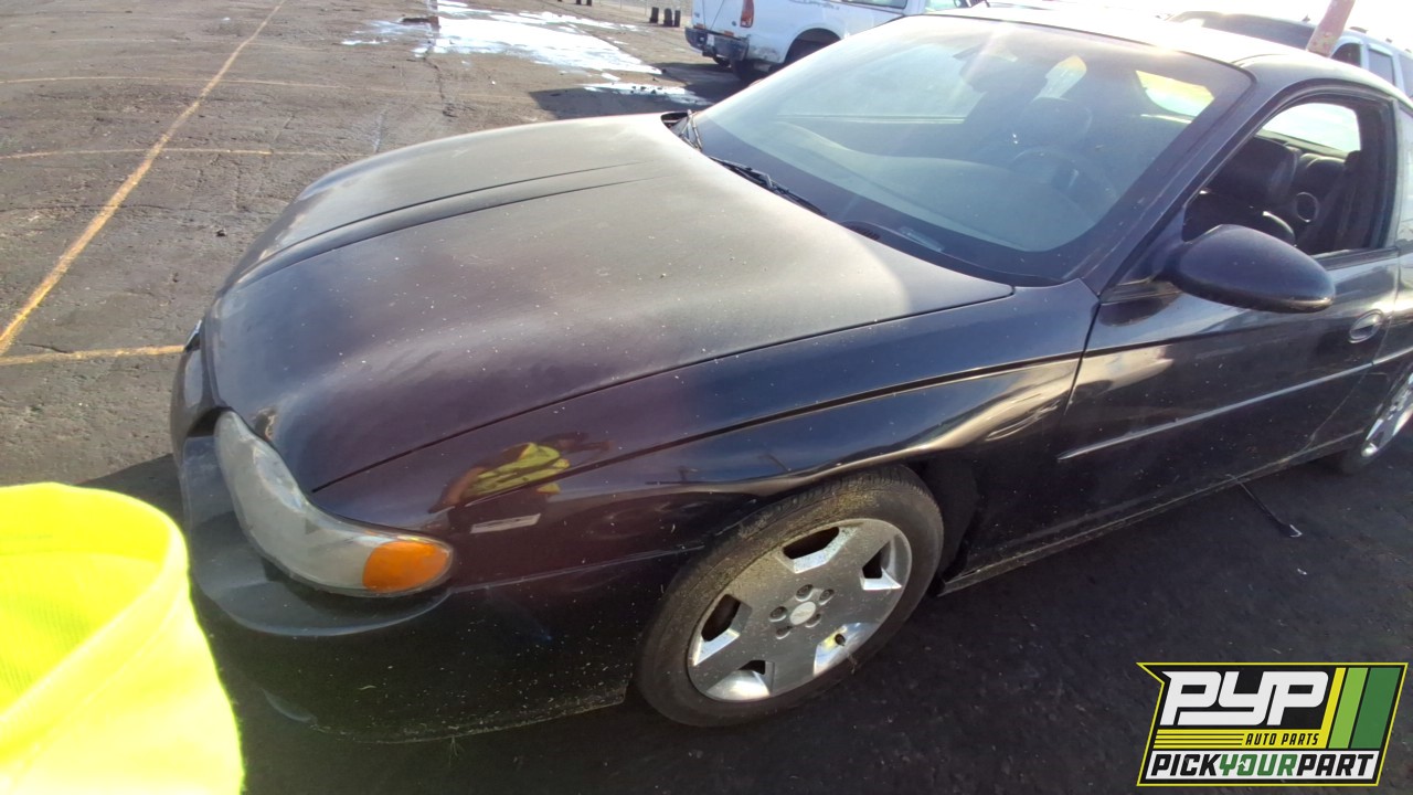 2002 CHEVROLET MONTE CARLO partes disponibles