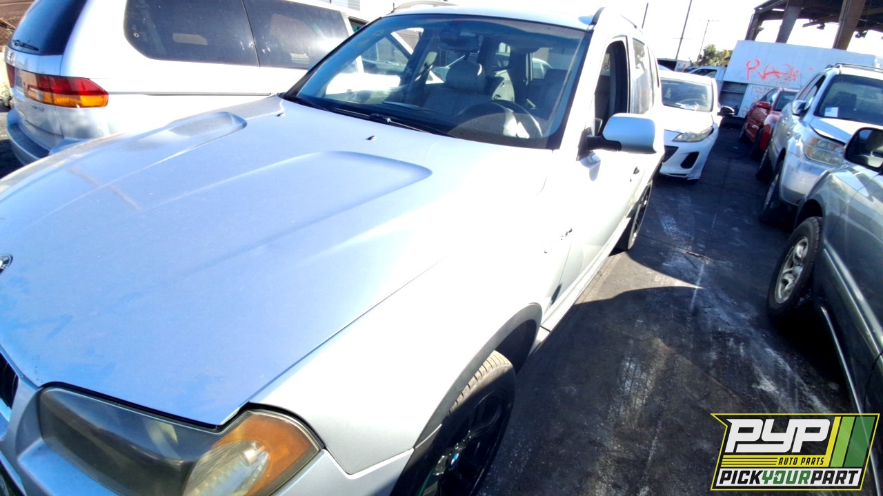 2006 BMW X3 partes disponibles