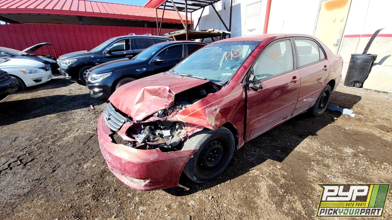 2003 TOYOTA COROLLA partes disponibles