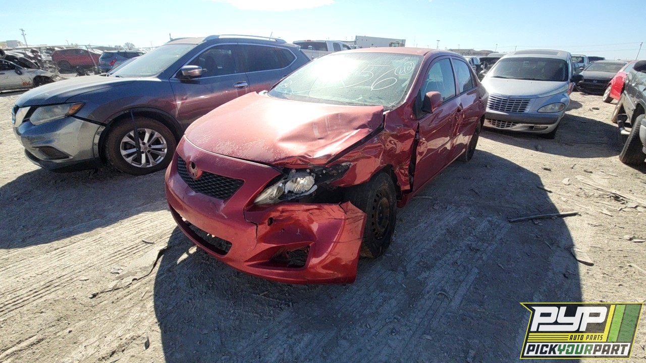 2009 TOYOTA COROLLA available for parts