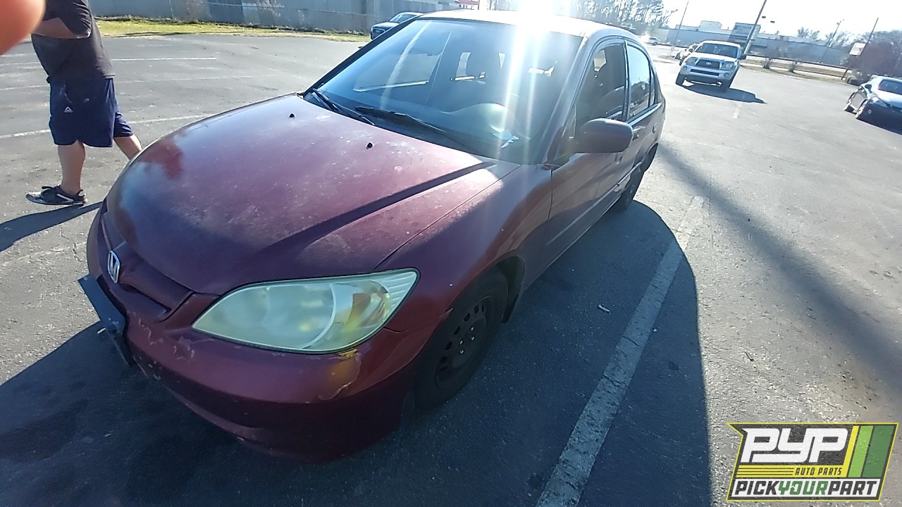 2004 HONDA CIVIC partes disponibles