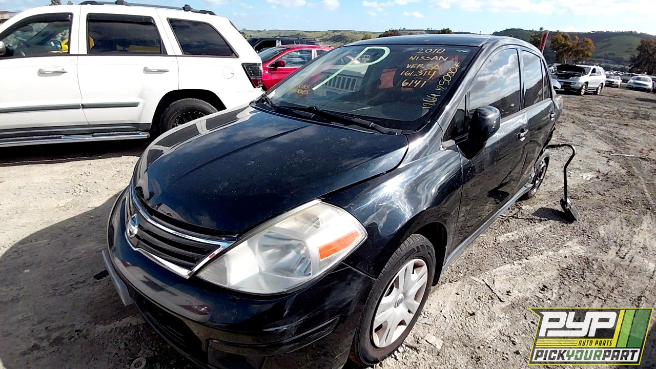 2010 NISSAN VERSA partes disponibles