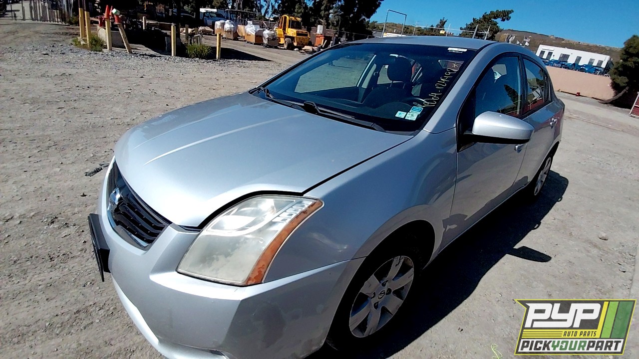 2012 NISSAN SENTRA partes disponibles