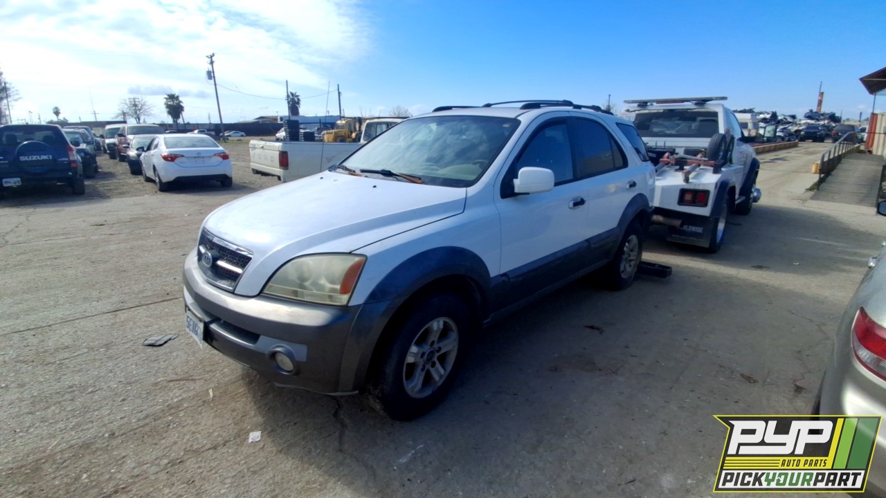 2003 KIA SORENTO partes disponibles