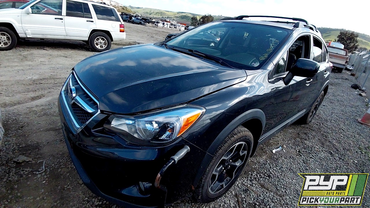 2014 SUBARU XV CROSSTREK partes disponibles