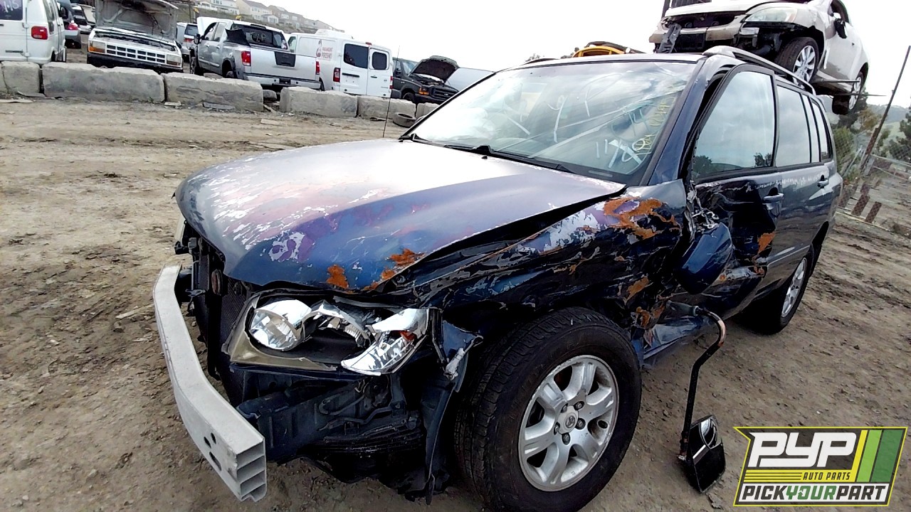 2002 TOYOTA HIGHLANDER partes disponibles