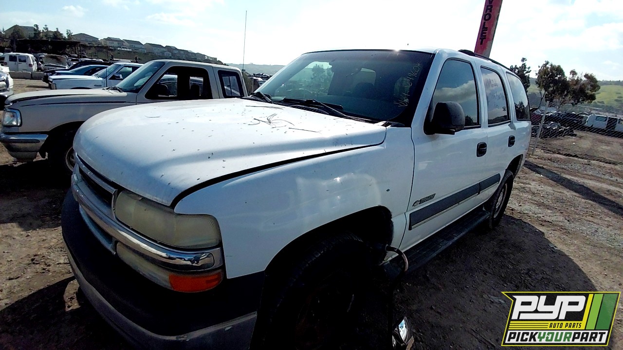 2003 CHEVROLET TAHOE partes disponibles