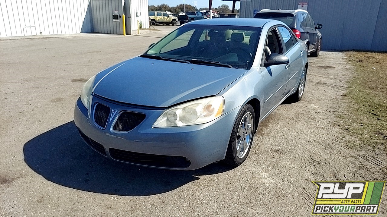 2007 PONTIAC G6 available for parts