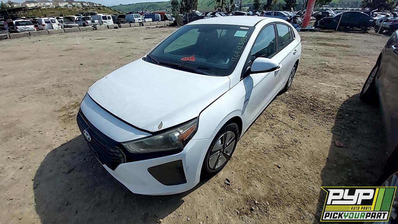2019 HYUNDAI IONIQ partes disponibles