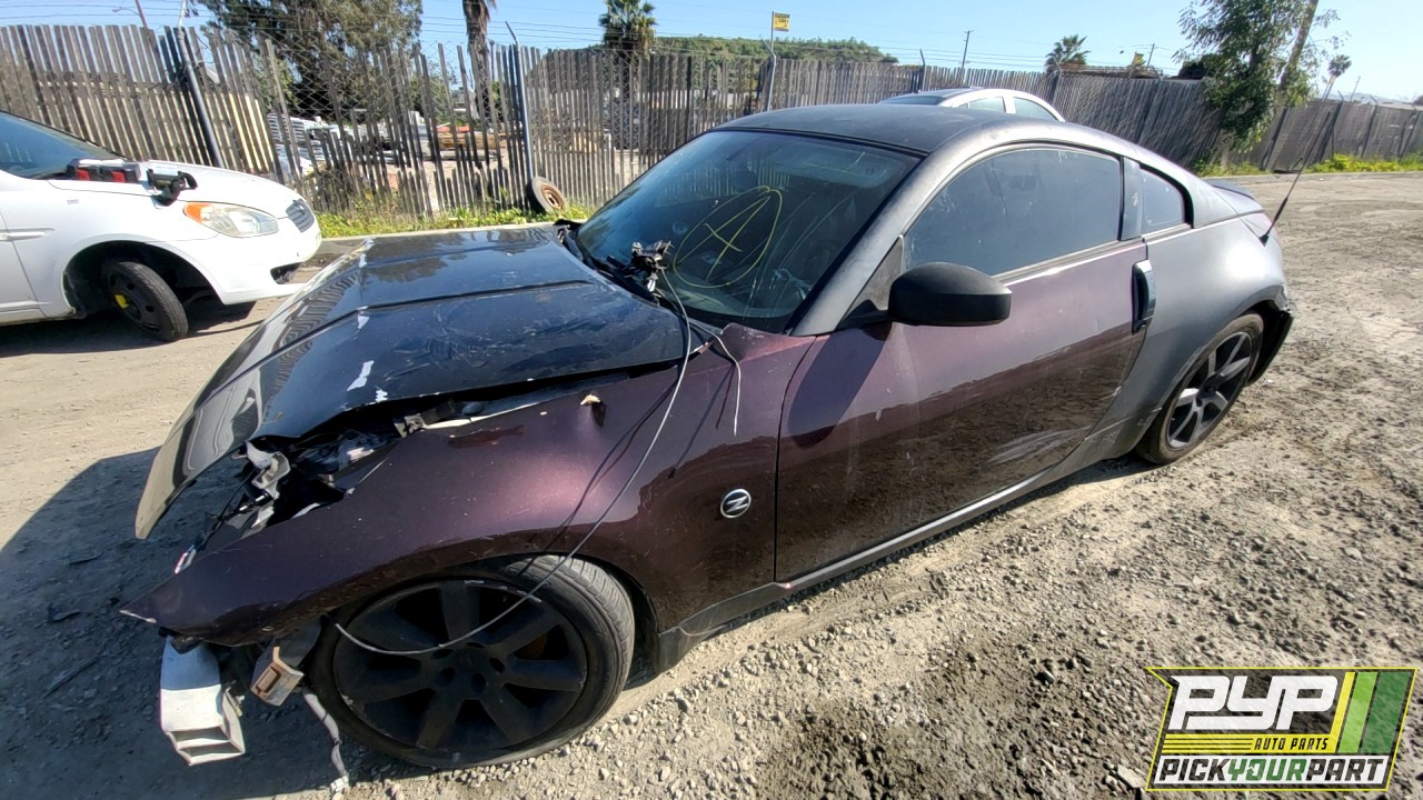 2004 NISSAN 350Z partes disponibles
