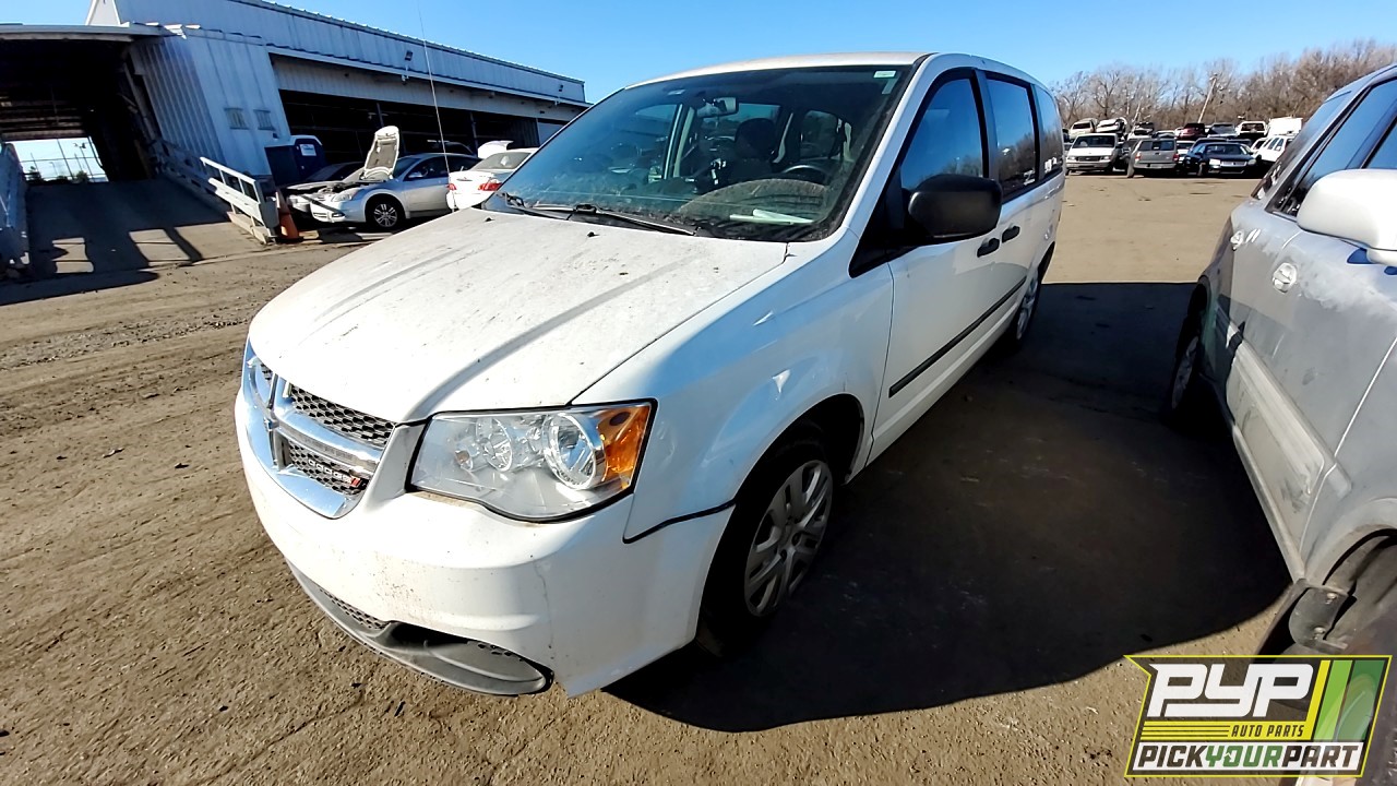 2016 DODGE GRAND CARAVAN partes disponibles