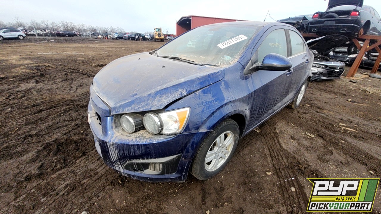 2013 CHEVROLET SONIC partes disponibles