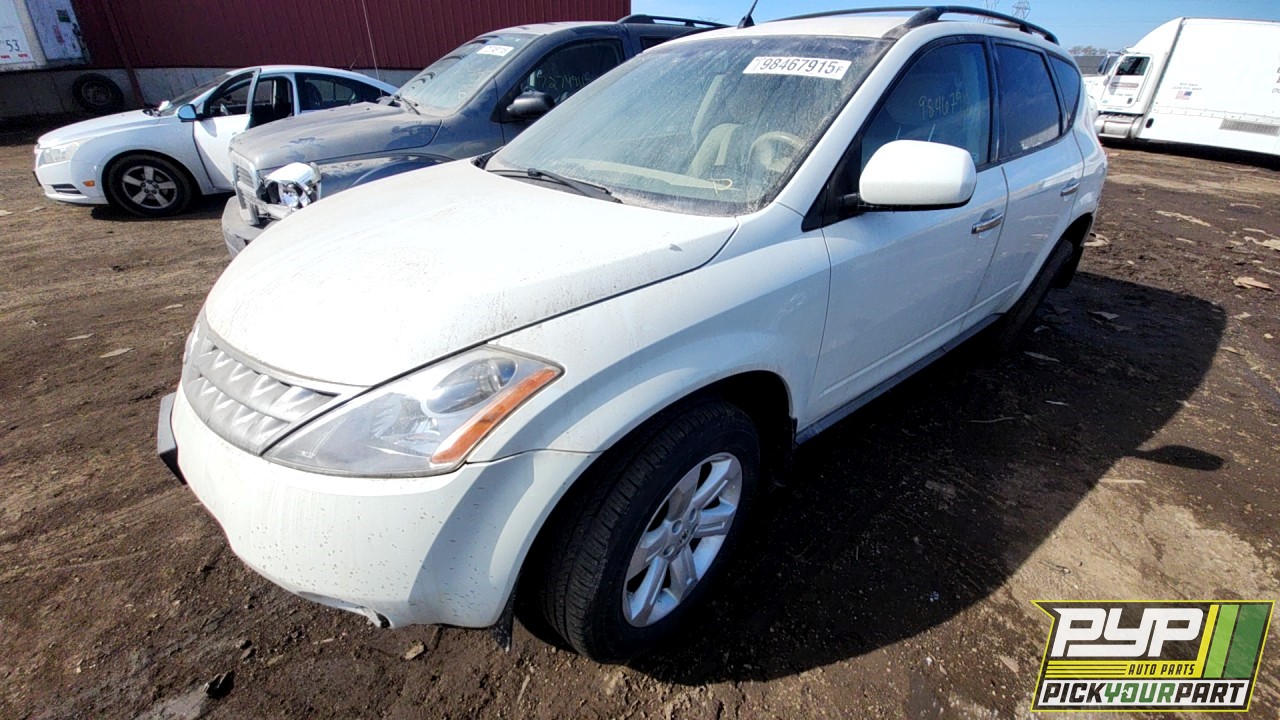 2007 NISSAN MURANO available for parts