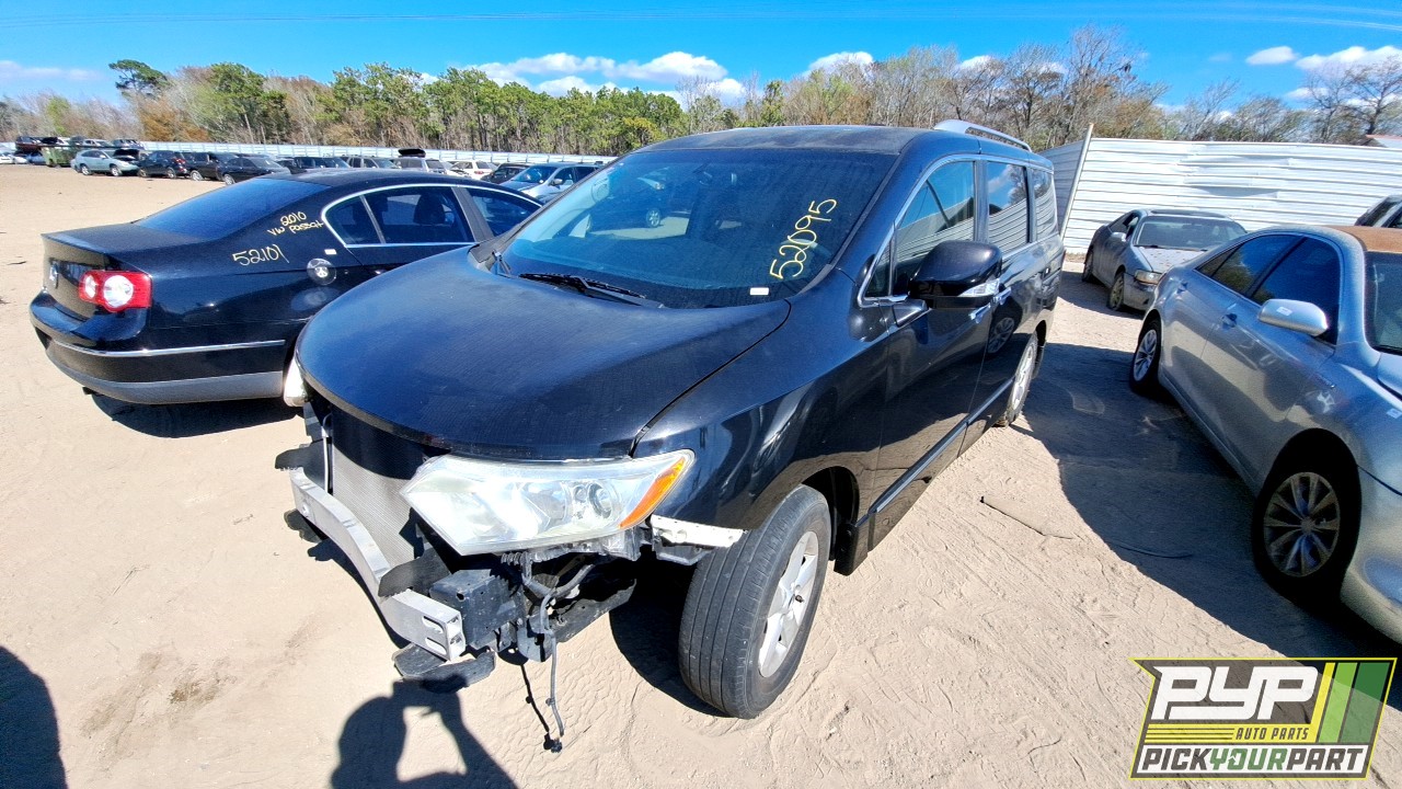 2012 NISSAN QUEST available for parts