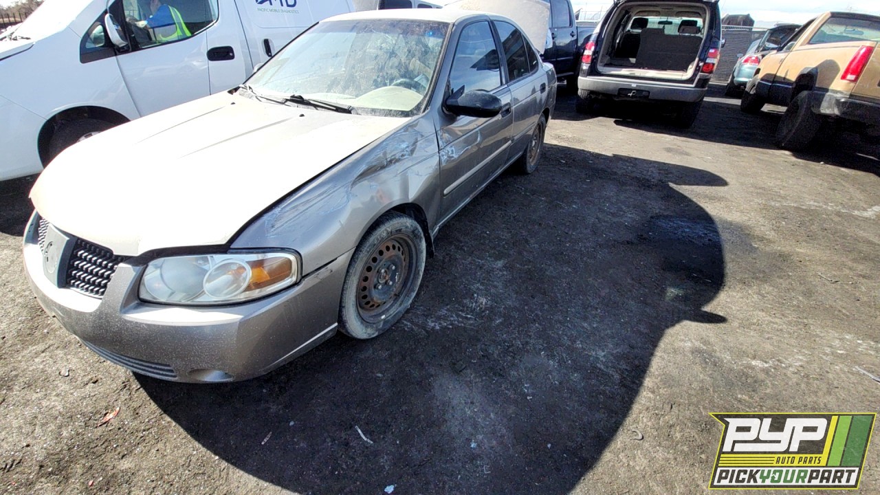 2004 NISSAN SENTRA partes disponibles