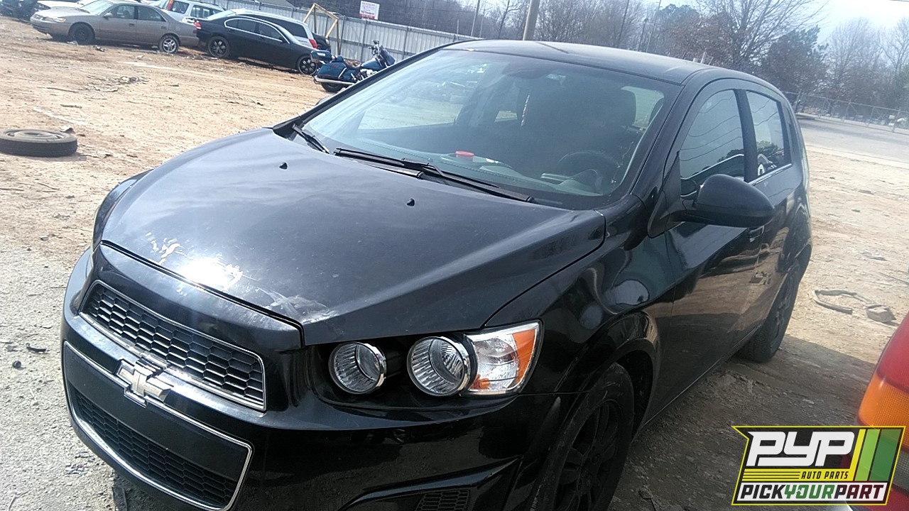 2012 CHEVROLET SONIC available for parts