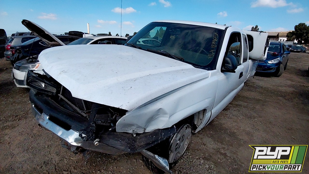 2005 CHEVROLET SILVERADO 1500 partes disponibles