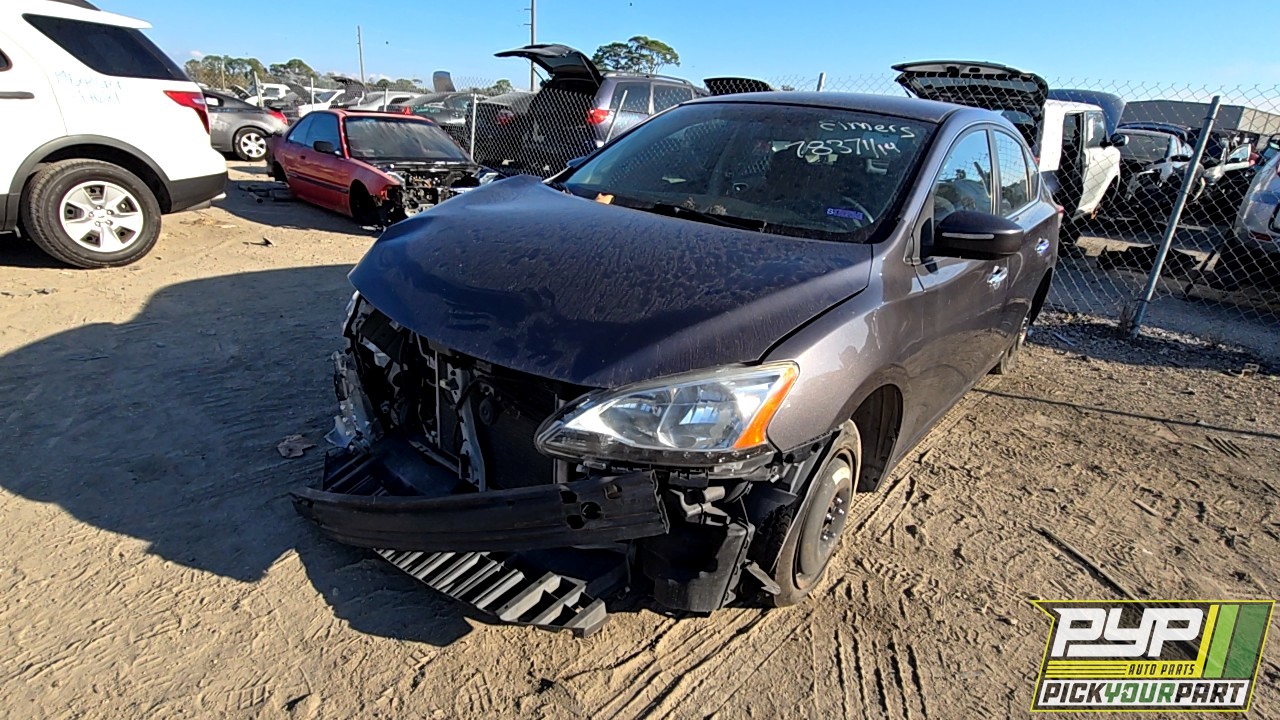 2013 NISSAN SENTRA partes disponibles