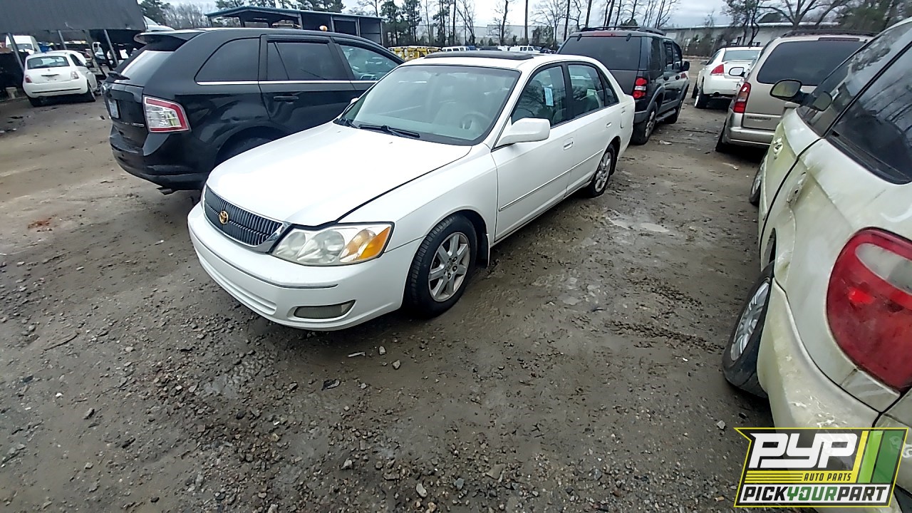 2000 TOYOTA AVALON available for parts