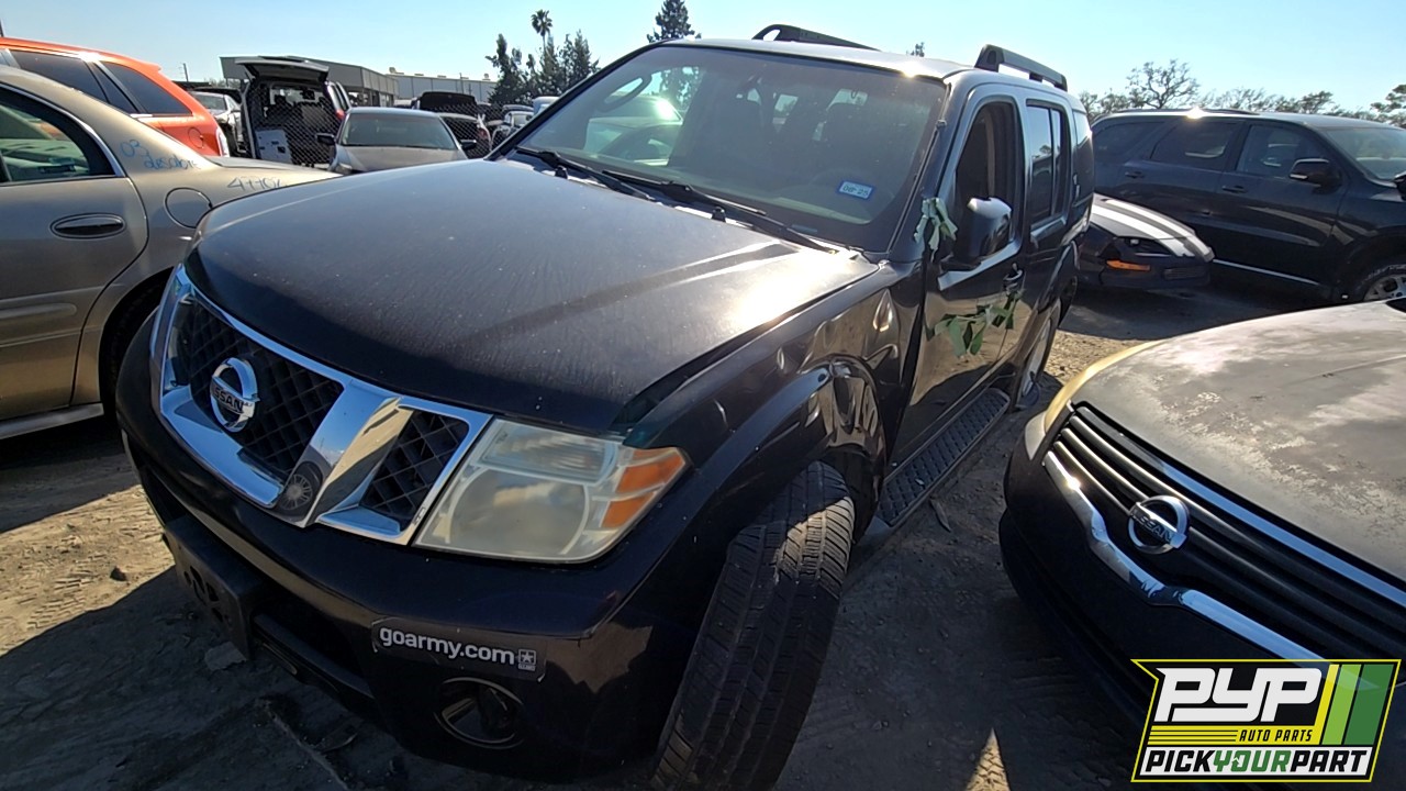 2012 NISSAN PATHFINDER partes disponibles
