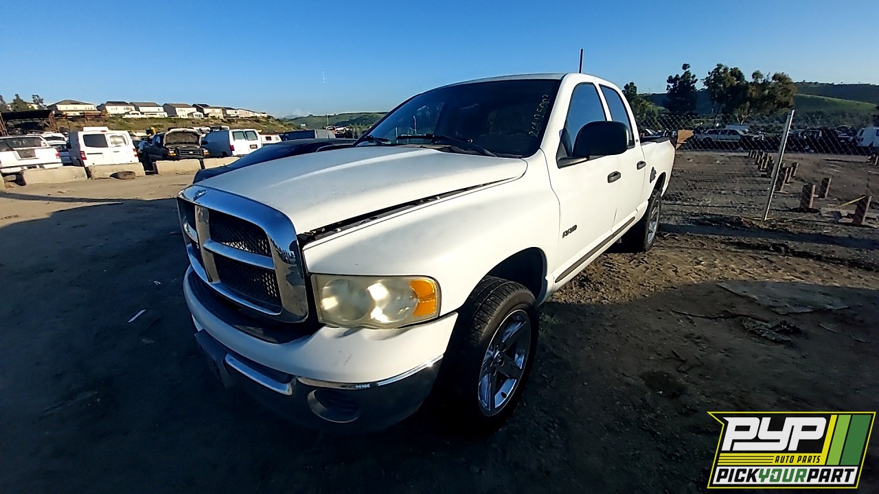 2002 DODGE RAM 1500 partes disponibles