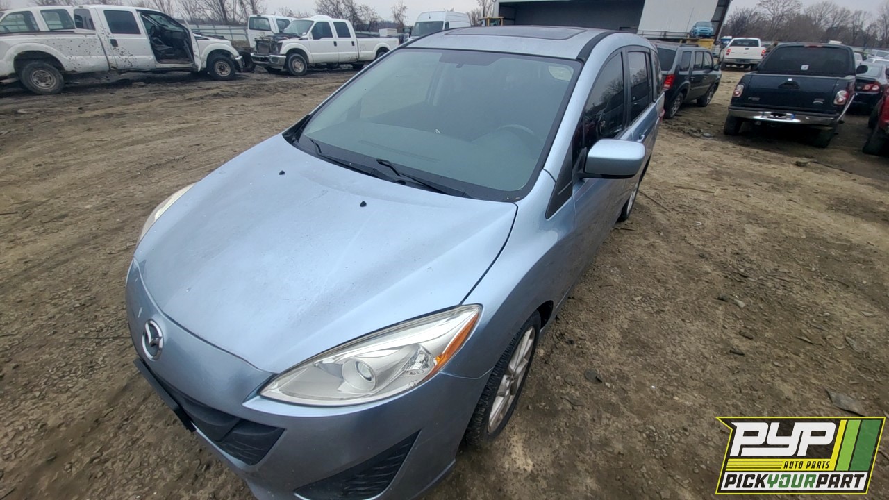 2012 MAZDA 5 partes disponibles
