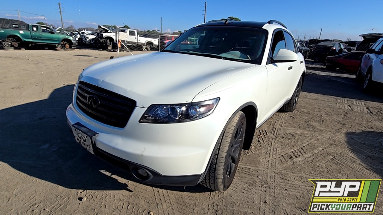 2003 INFINITI FX35 partes disponibles