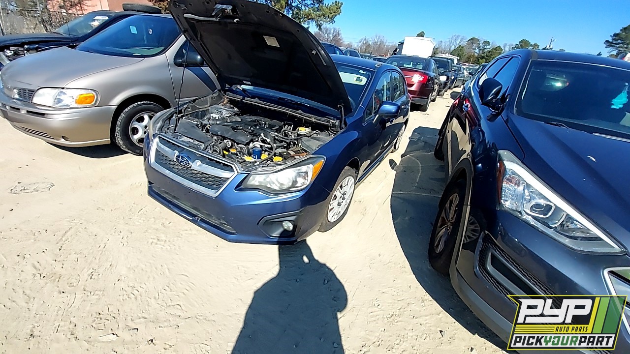 2012 SUBARU IMPREZA available for parts