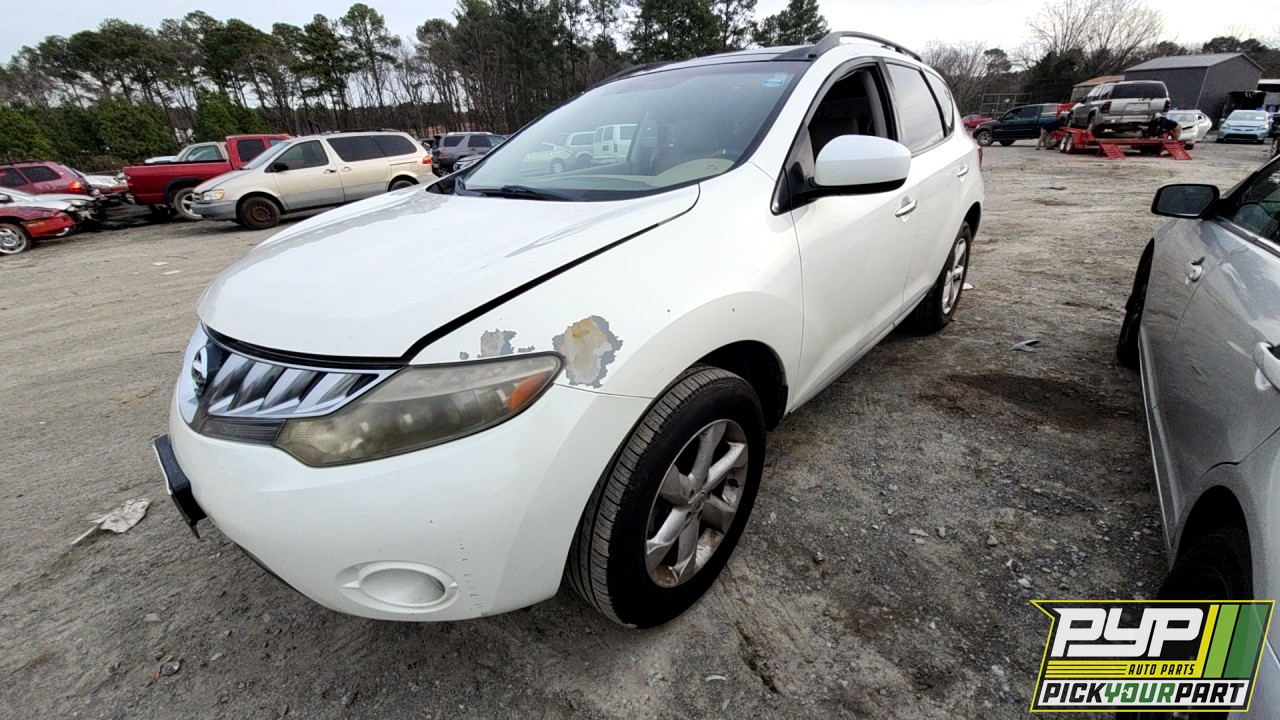 2009 NISSAN MURANO available for parts