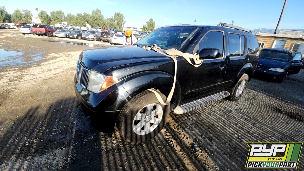 2005 NISSAN PATHFINDER partes disponibles