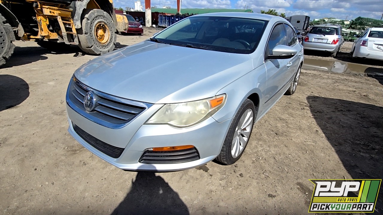2012 VOLKSWAGEN CC partes disponibles