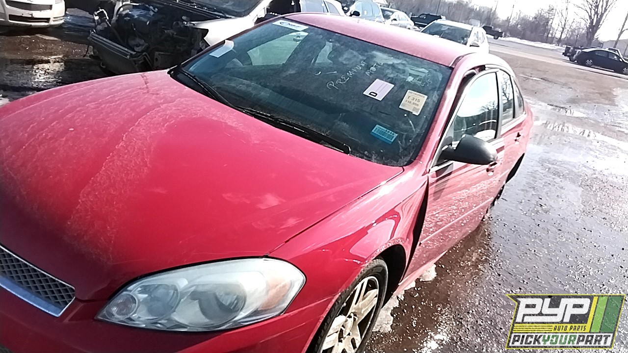 2013 CHEVROLET IMPALA partes disponibles