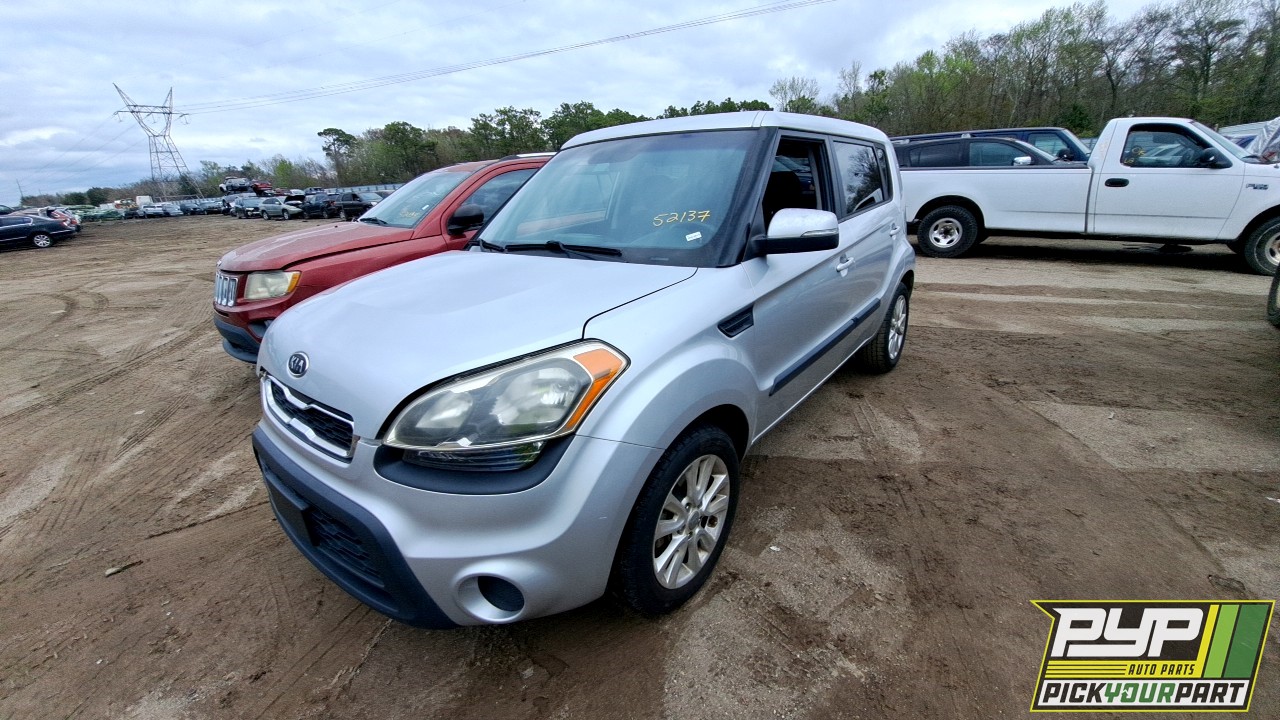 2012 KIA SOUL partes disponibles
