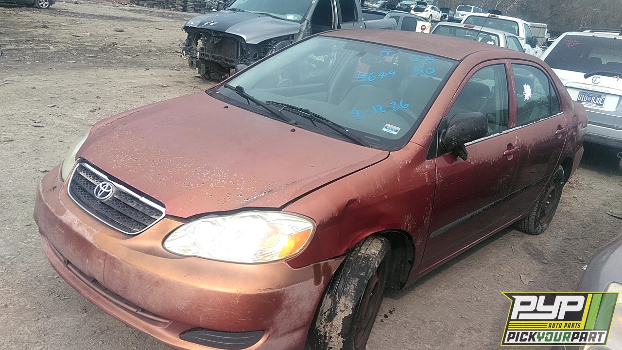2005 TOYOTA COROLLA available for parts