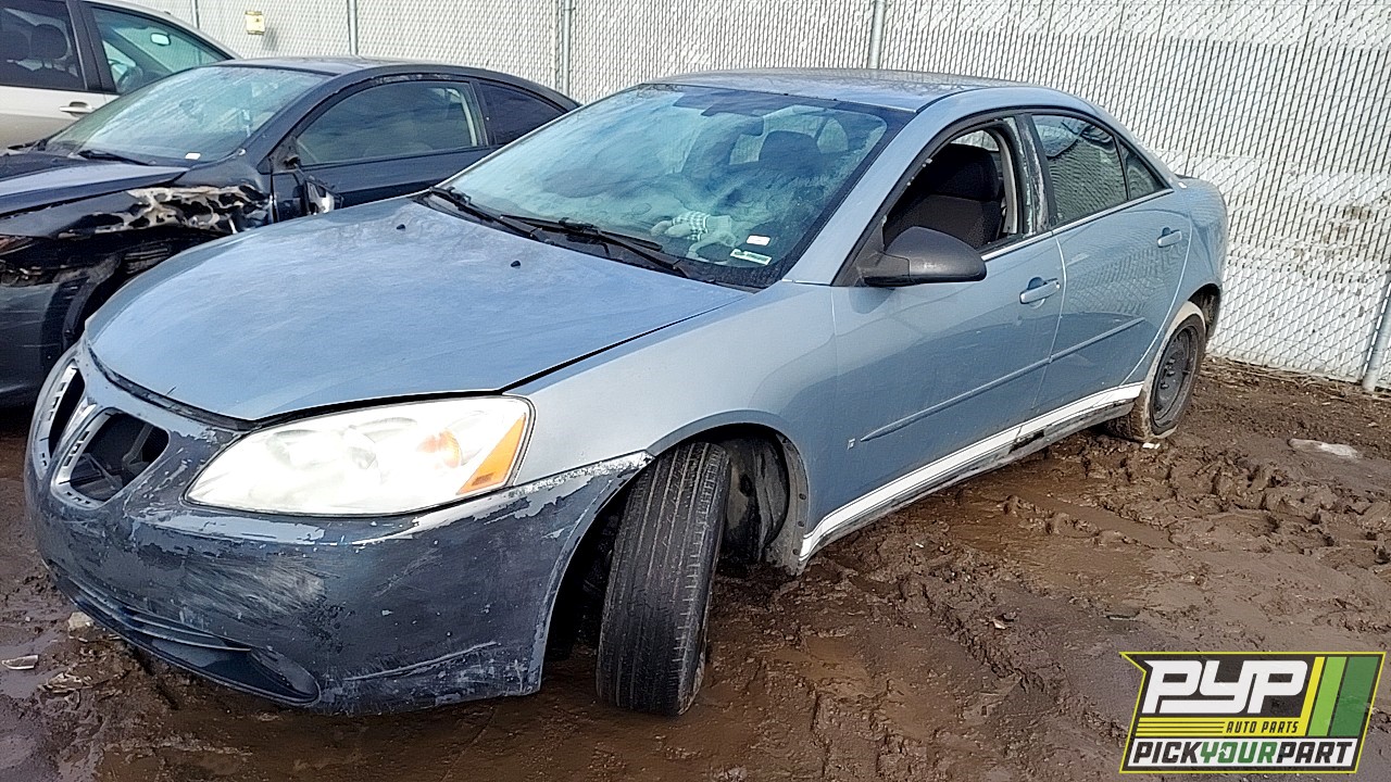 2007 PONTIAC G6 partes disponibles