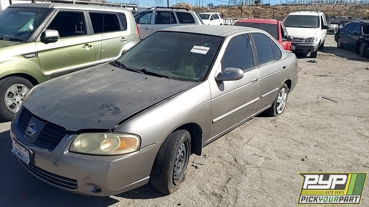 2004 NISSAN SENTRA available for parts